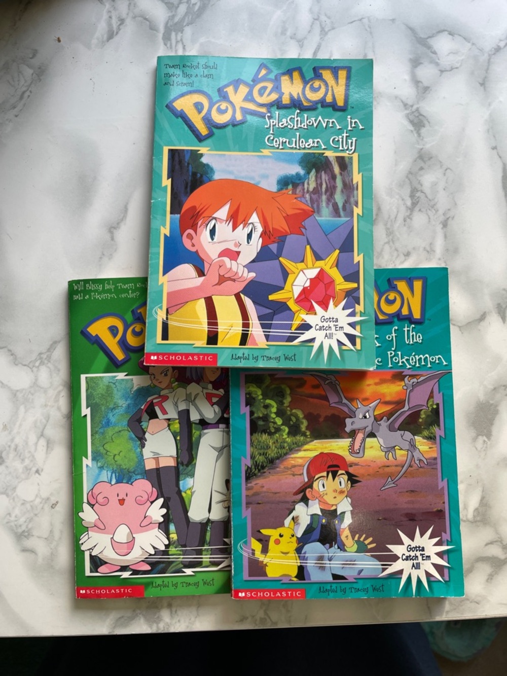 Vintage Pokemon kids books -  AS IS